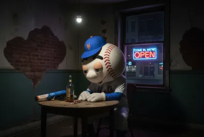 Something Has Happened to Mr. Met