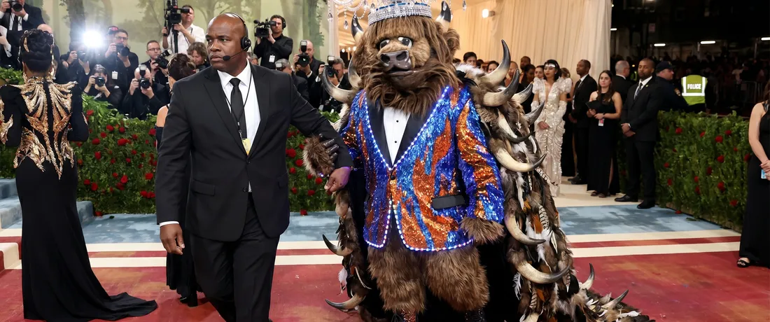Mascots at the Met Gala, Uninvited