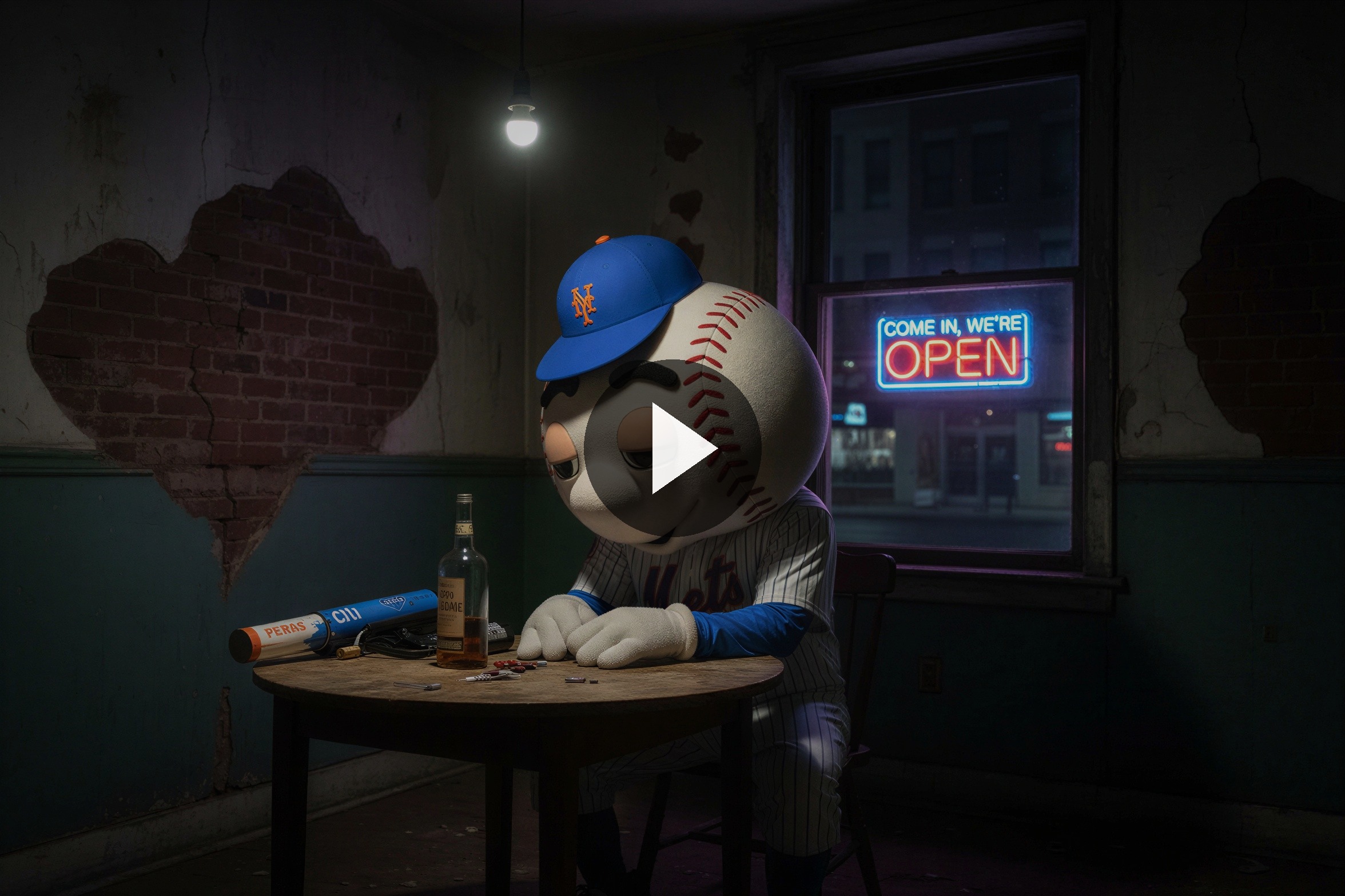 Poor Mr. Met