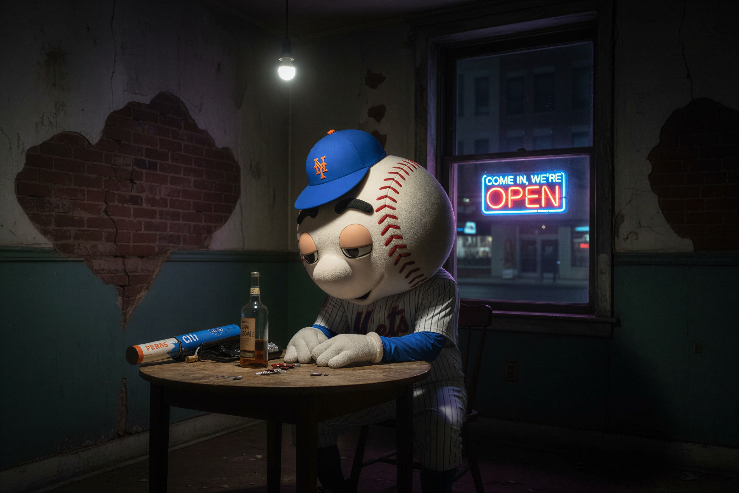 Poor Mr. Met